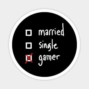 Gamer status Magnet